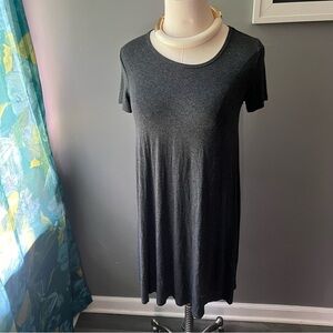 Madewell Dark Gray Slip On Dress Casual Size XS Grey